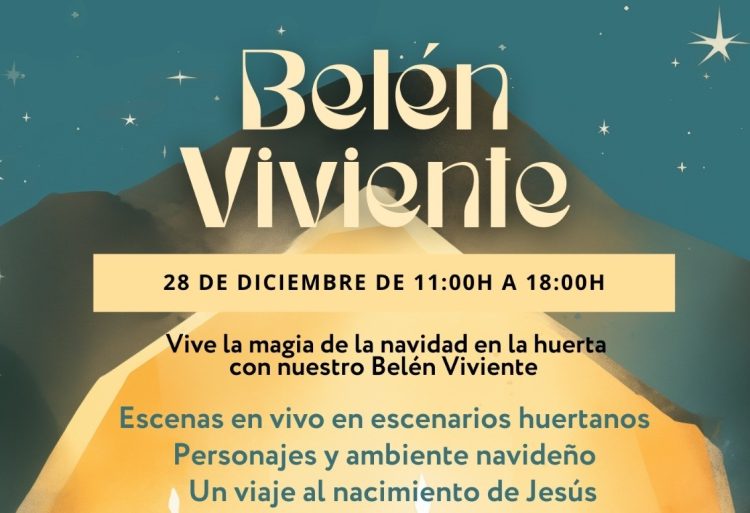 Cartel Belén Viviente